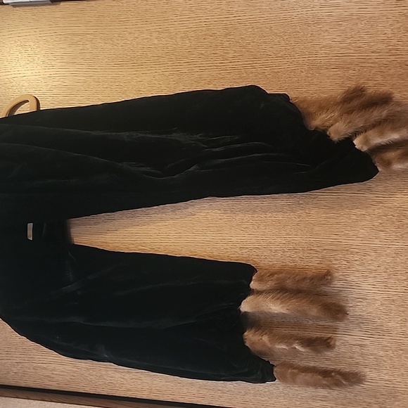 Velvet Vintage Mink Tail Shawl